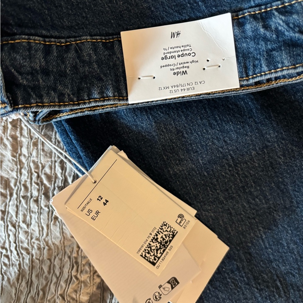 H&M NWT wide leg jeans